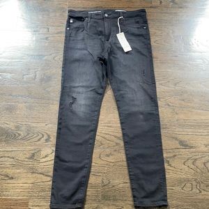 High rise skinny ankle jeans